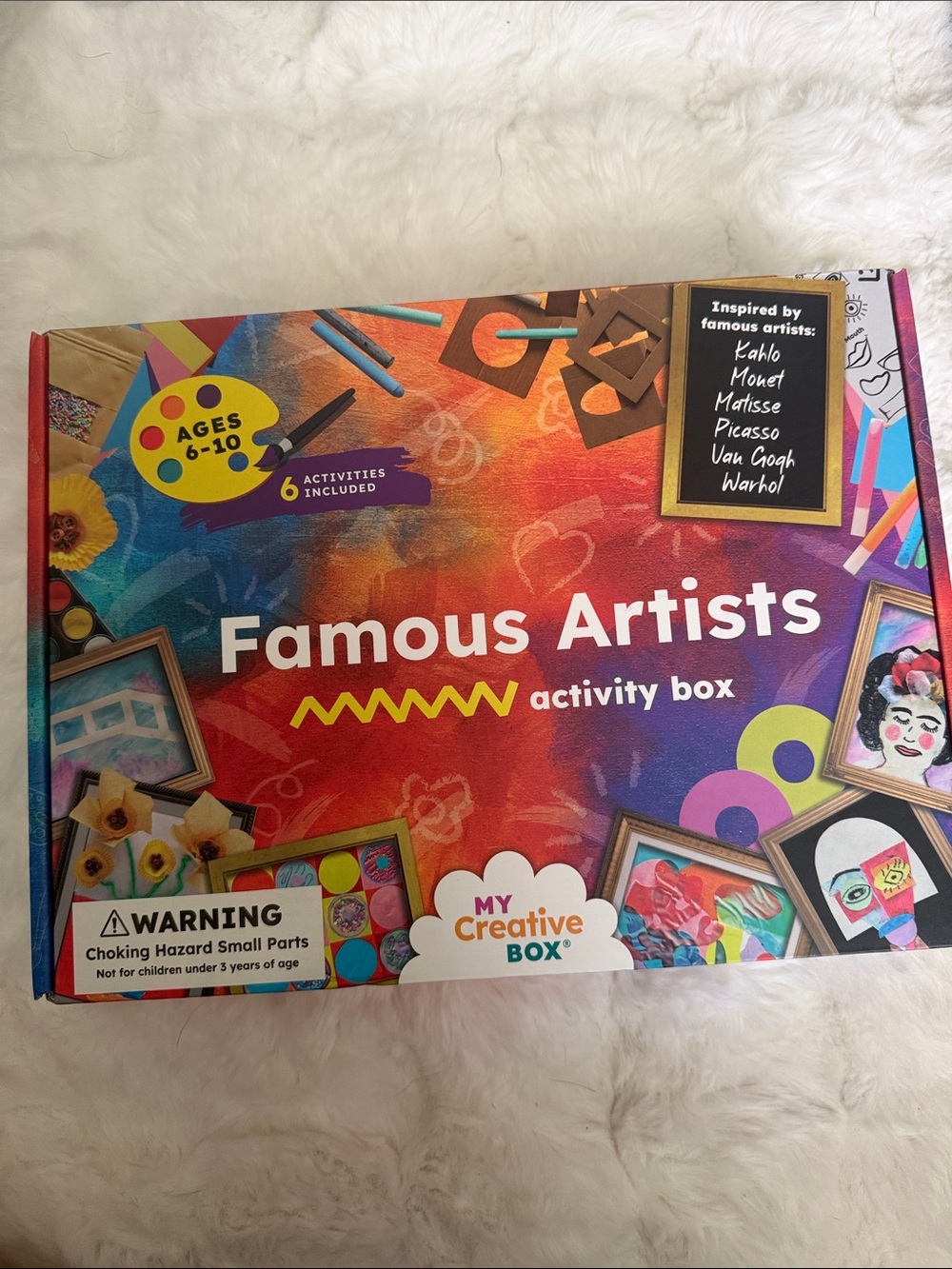 Famous Artists Activity Box - Multicolor